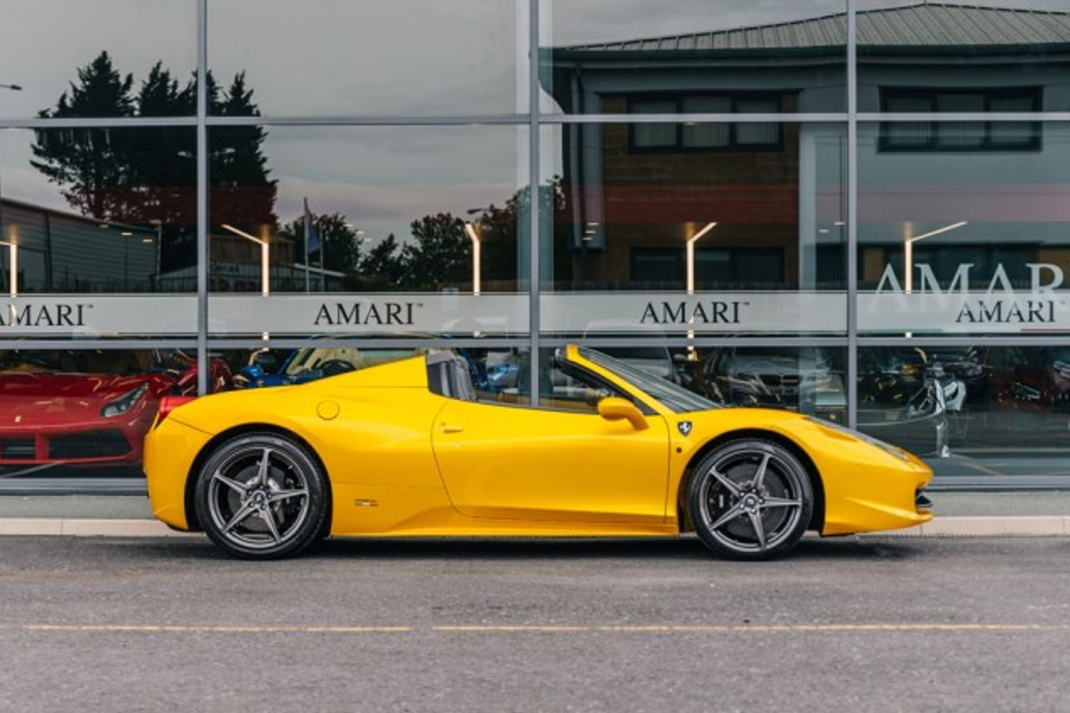 FERRARI 458 CONVERTIBLE 4.5 SPIDER DCT 2DR SEMI AUTOMATIC