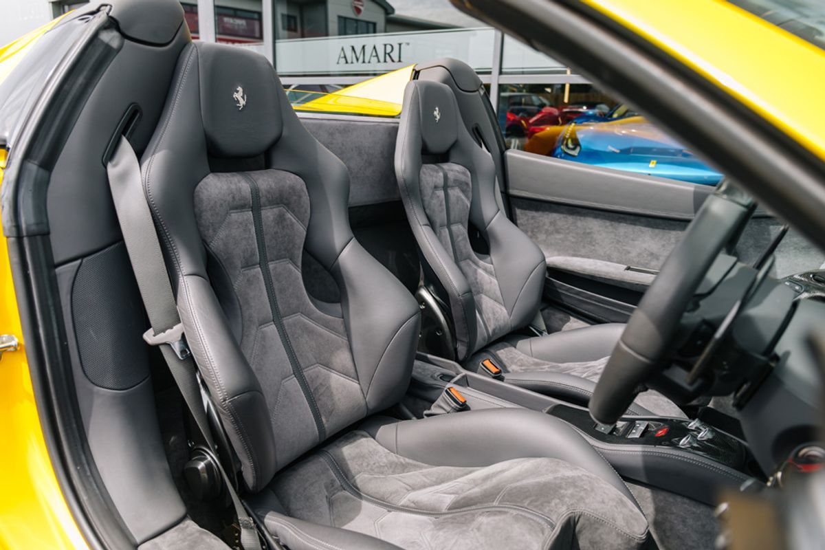 FERRARI 458 CONVERTIBLE 4.5 SPIDER DCT 2DR SEMI AUTOMATIC