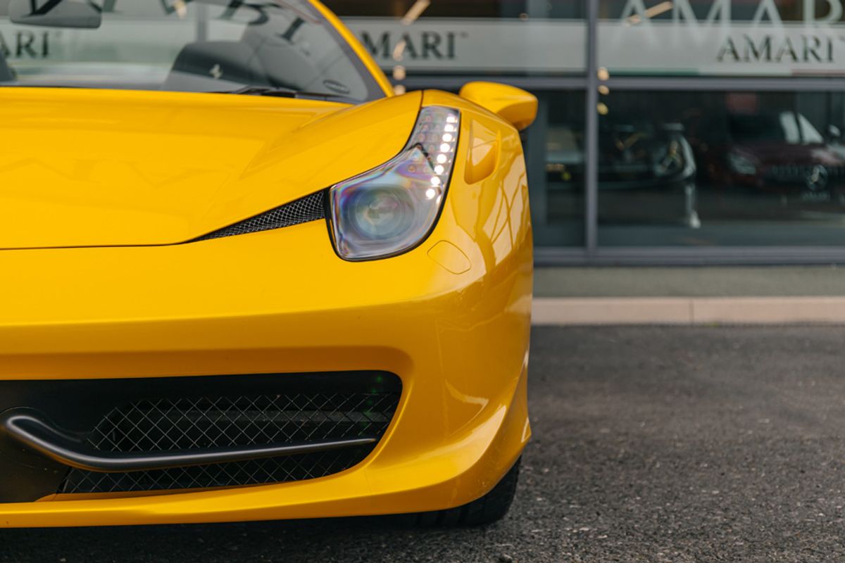 FERRARI 458 CONVERTIBLE 4.5 SPIDER DCT 2DR SEMI AUTOMATIC
