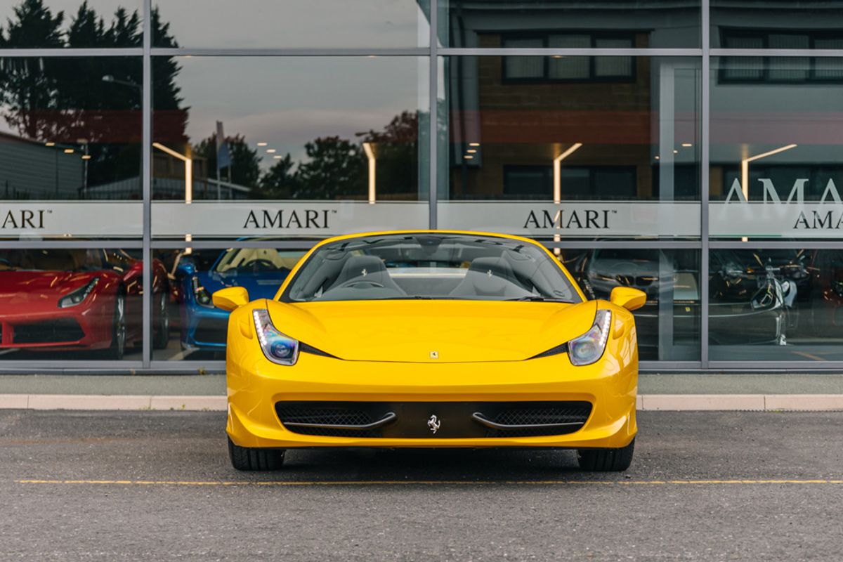 FERRARI 458 CONVERTIBLE 4.5 SPIDER DCT 2DR SEMI AUTOMATIC