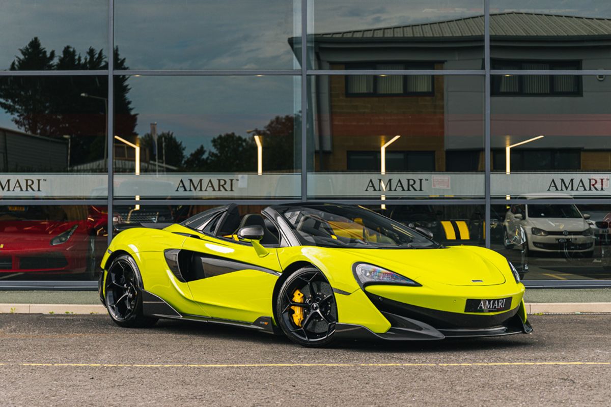 MCLAREN 600LT V8 SSG CONVERTIBLE 3.8 V8 SSG 2DR SEMI AUTOMATIC