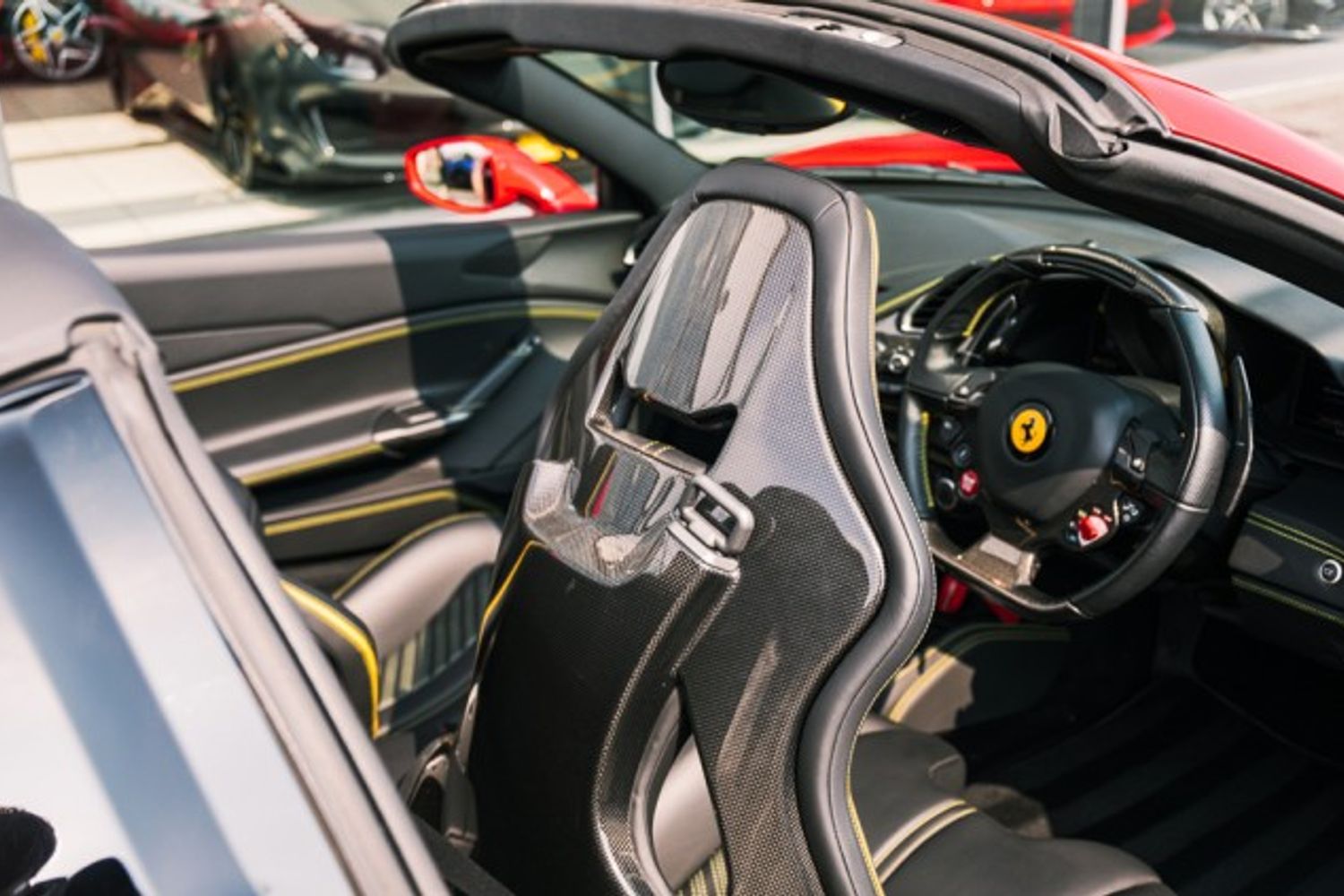 FERRARI 488 CONVERTIBLE 3.9 SPIDER 2DR SEMI AUTOMATIC