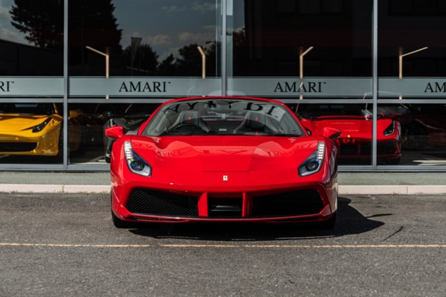 FERRARI 488 CONVERTIBLE 3.9 SPIDER 2DR SEMI AUTOMATIC