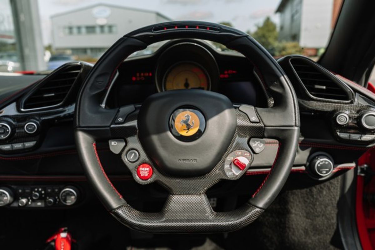 FERRARI 488 CONVERTIBLE 3.9 SPIDER 2DR SEMI AUTOMATIC
