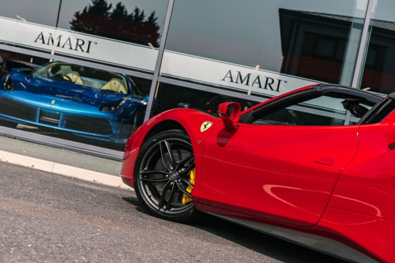 FERRARI 488 CONVERTIBLE 3.9 SPIDER 2DR SEMI AUTOMATIC