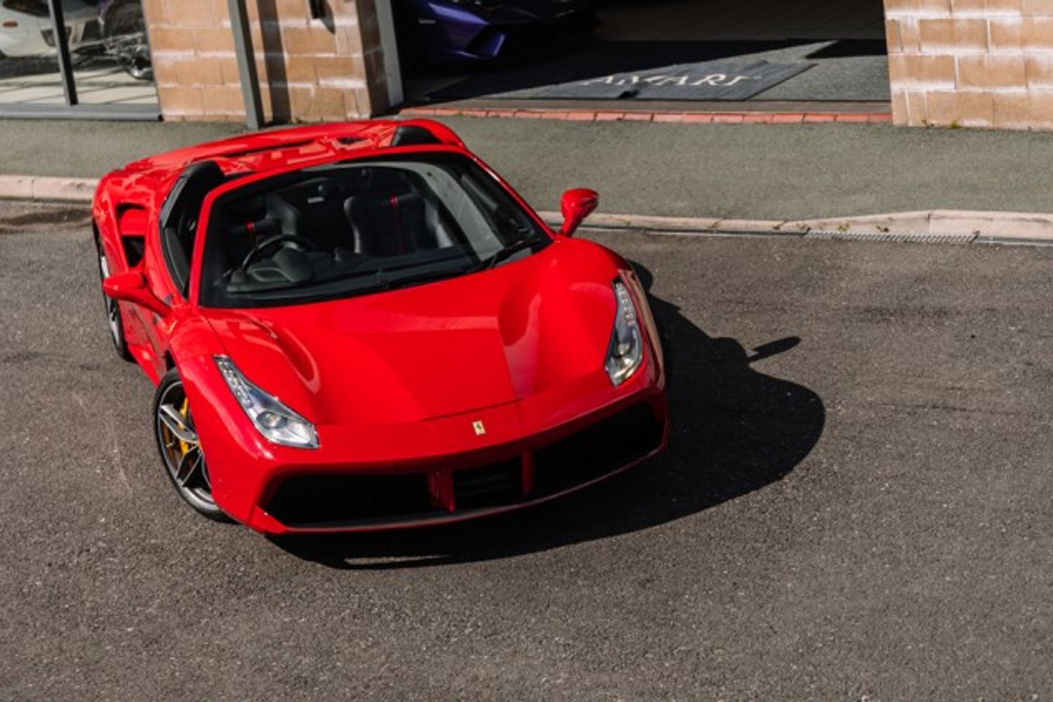 FERRARI 488 CONVERTIBLE 3.9 SPIDER 2DR SEMI AUTOMATIC