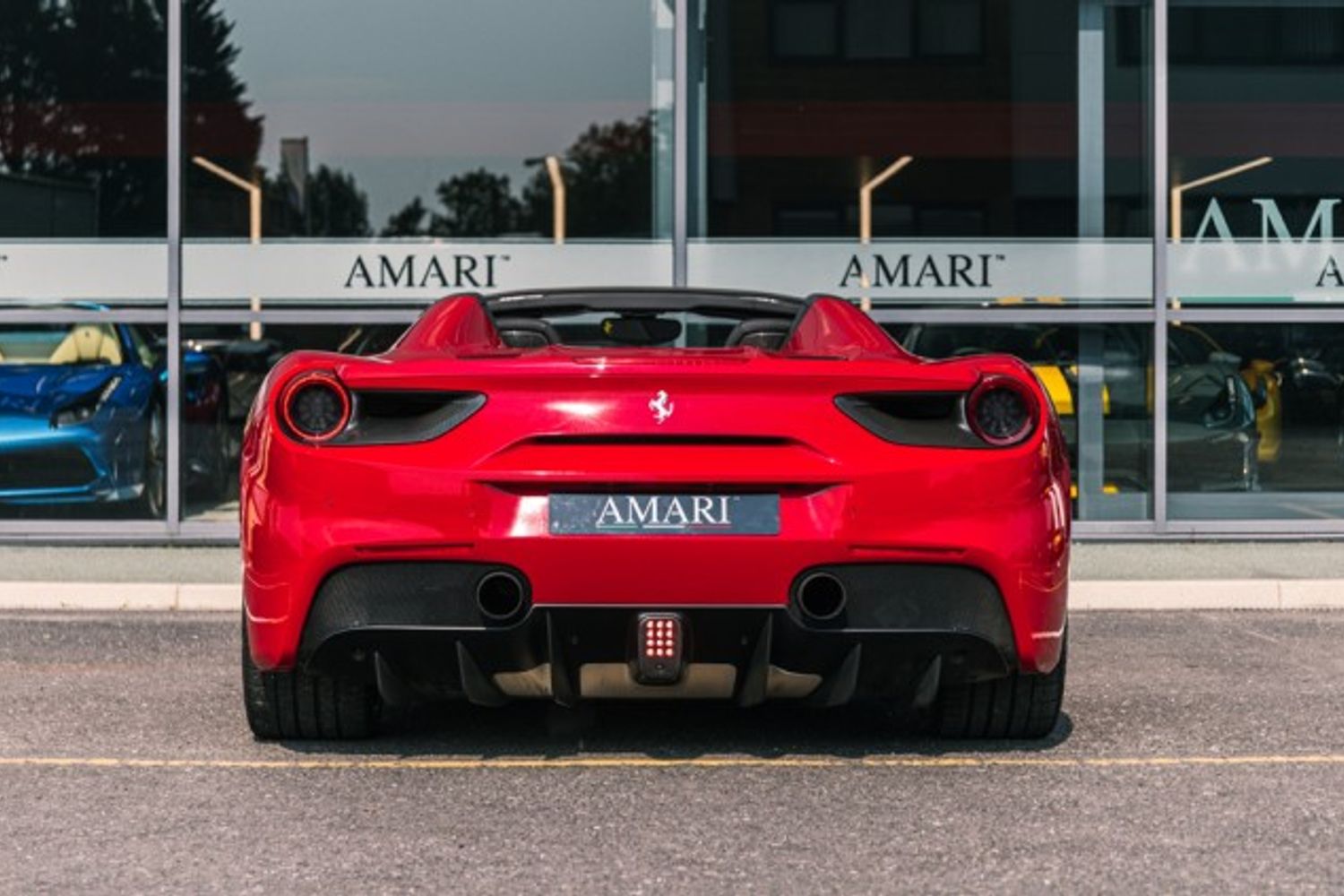 FERRARI 488 CONVERTIBLE 3.9 SPIDER 2DR SEMI AUTOMATIC