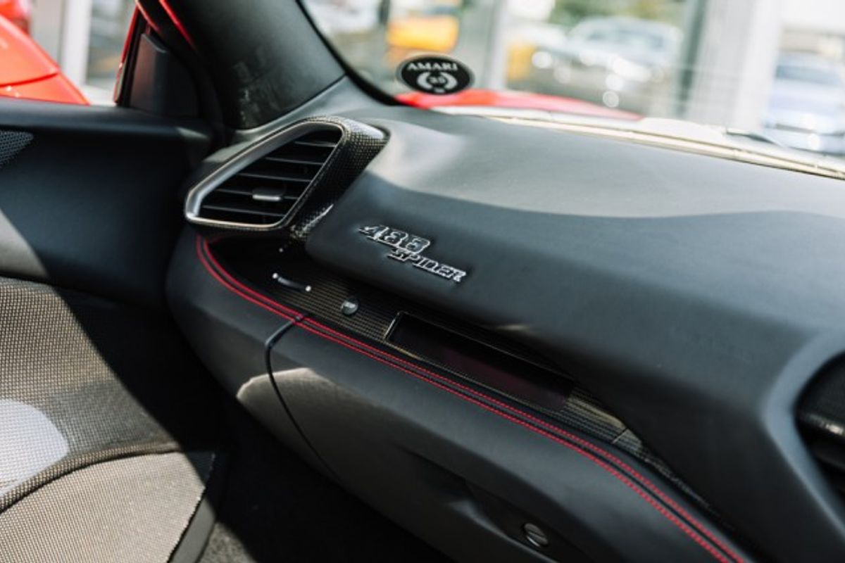 FERRARI 488 CONVERTIBLE 3.9 SPIDER 2DR SEMI AUTOMATIC