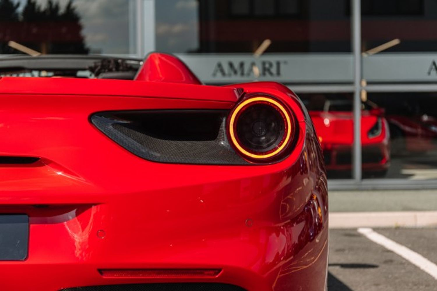 FERRARI 488 CONVERTIBLE 3.9 SPIDER 2DR SEMI AUTOMATIC