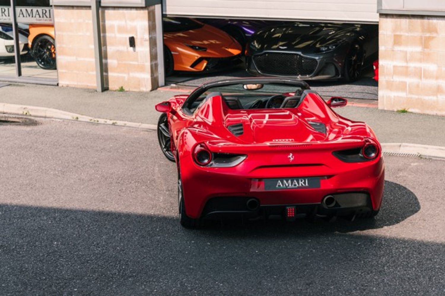 FERRARI 488 CONVERTIBLE 3.9 SPIDER 2DR SEMI AUTOMATIC