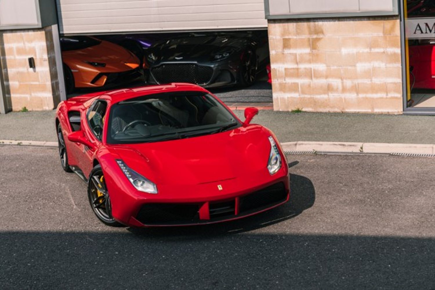 FERRARI 488 CONVERTIBLE 3.9 SPIDER 2DR SEMI AUTOMATIC