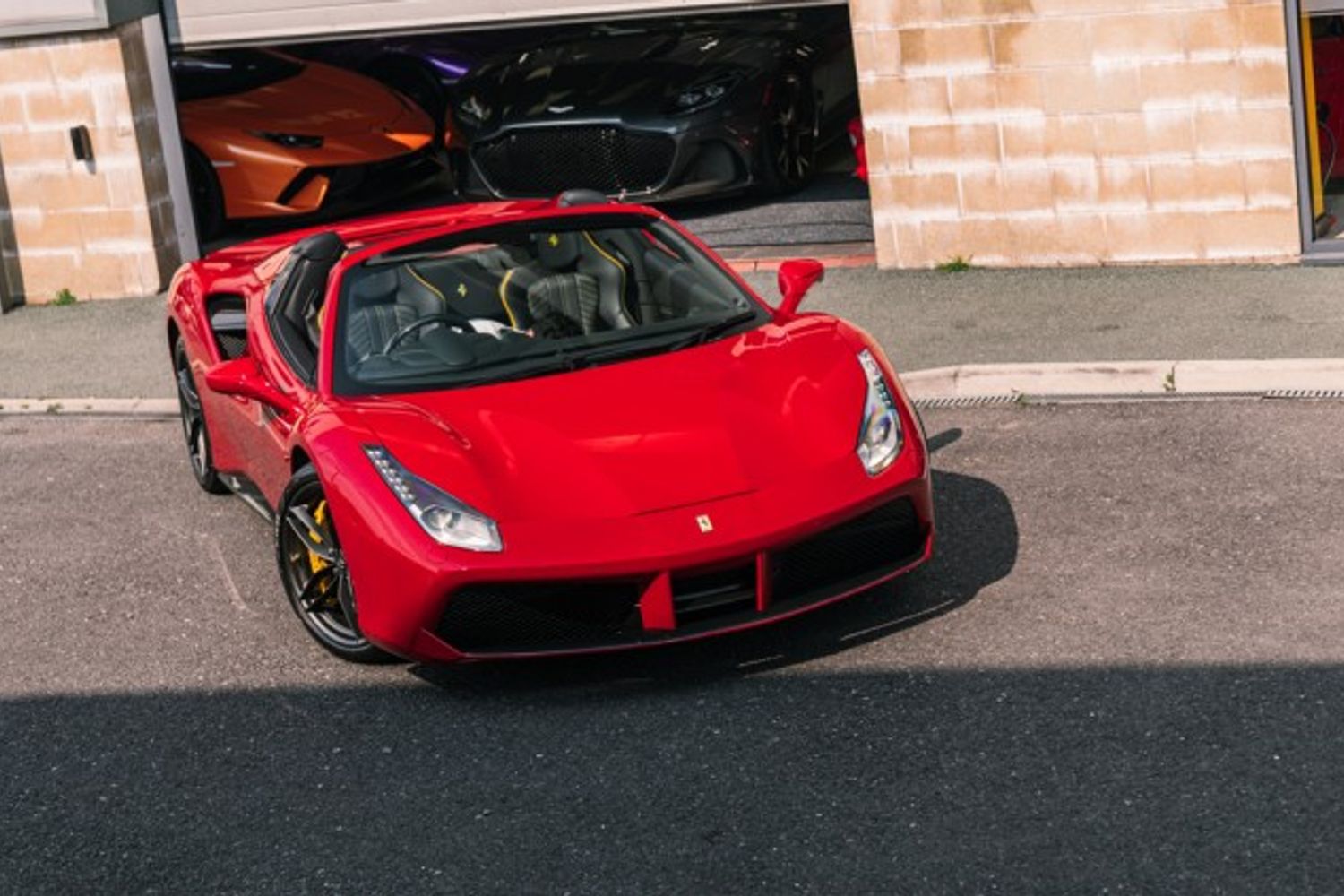 FERRARI 488 CONVERTIBLE 3.9 SPIDER 2DR SEMI AUTOMATIC