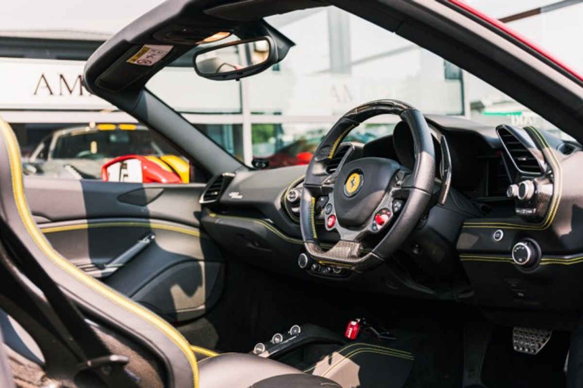 FERRARI 488 CONVERTIBLE 3.9 SPIDER 2DR SEMI AUTOMATIC