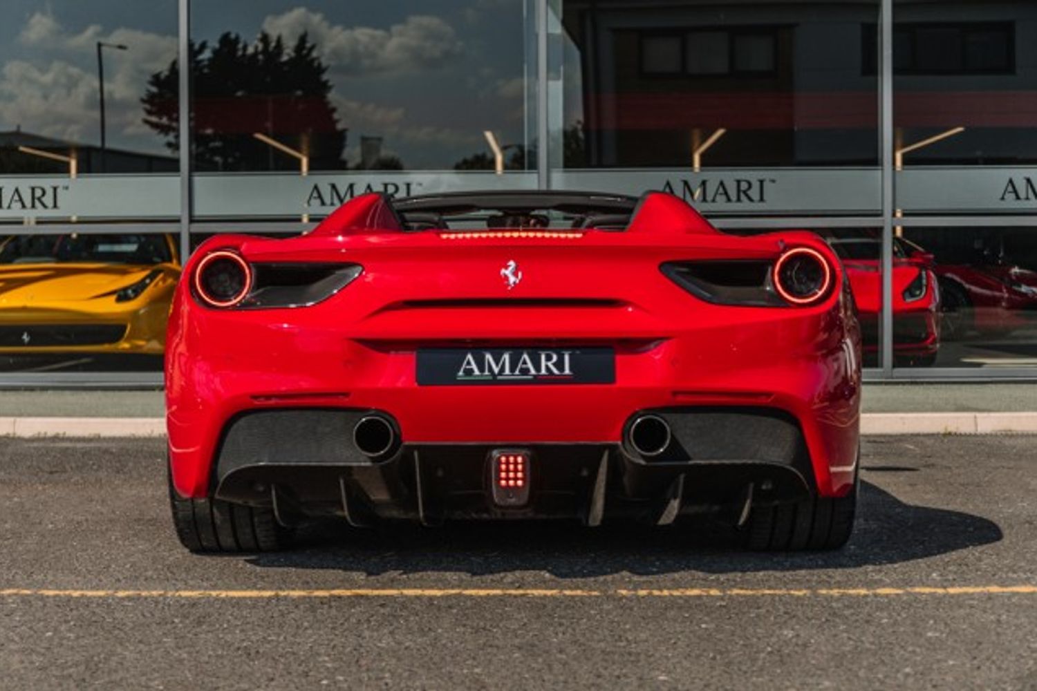 FERRARI 488 CONVERTIBLE 3.9 SPIDER 2DR SEMI AUTOMATIC