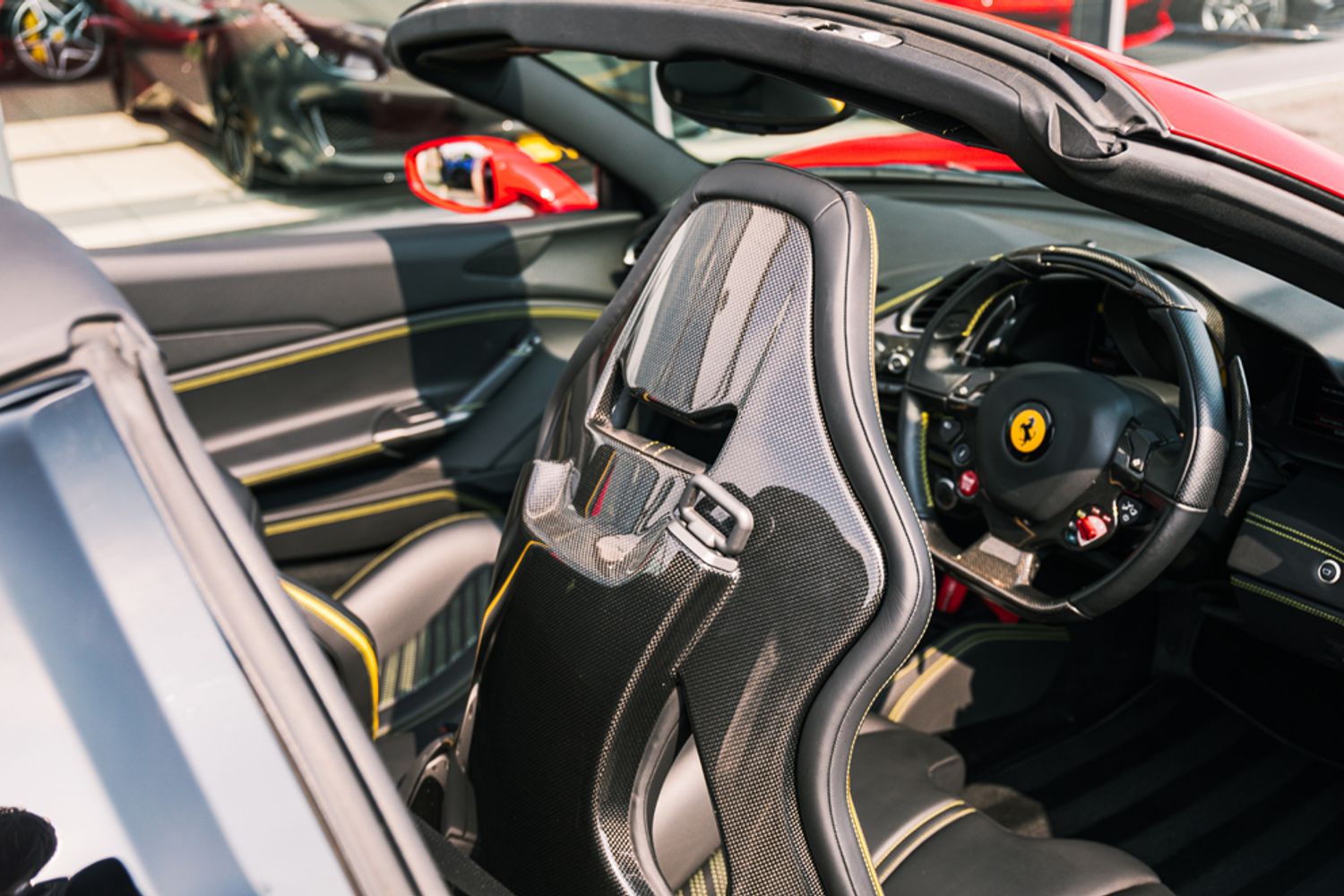 FERRARI 488 CONVERTIBLE 3.9 SPIDER 2DR SEMI AUTOMATIC