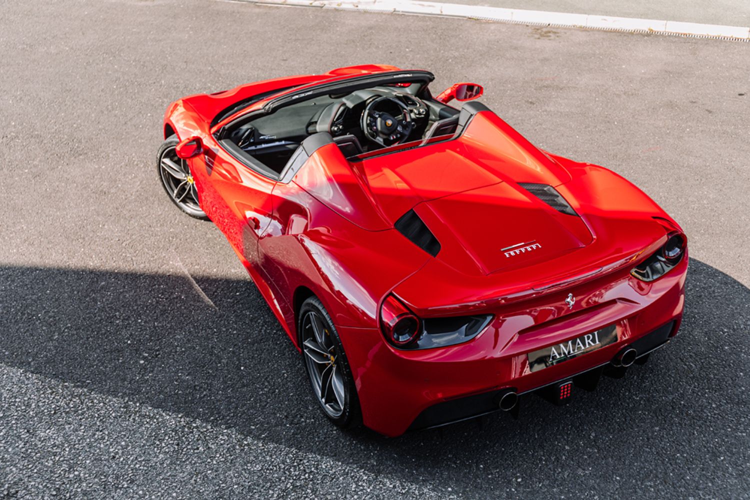 FERRARI 488 CONVERTIBLE 3.9 SPIDER 2DR SEMI AUTOMATIC