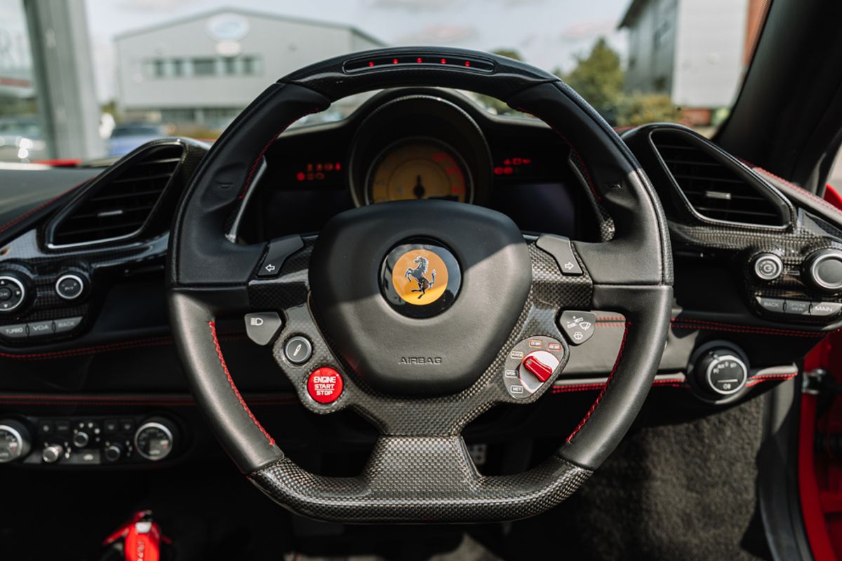 FERRARI 488 CONVERTIBLE 3.9 SPIDER 2DR SEMI AUTOMATIC