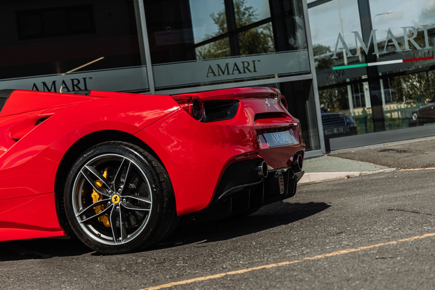 FERRARI 488 CONVERTIBLE 3.9 SPIDER 2DR SEMI AUTOMATIC