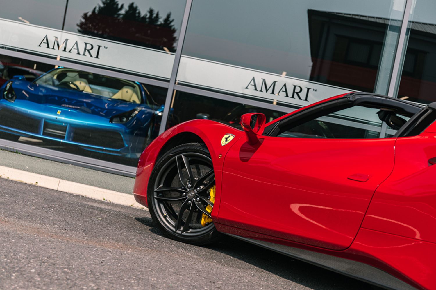 FERRARI 488 CONVERTIBLE 3.9 SPIDER 2DR SEMI AUTOMATIC