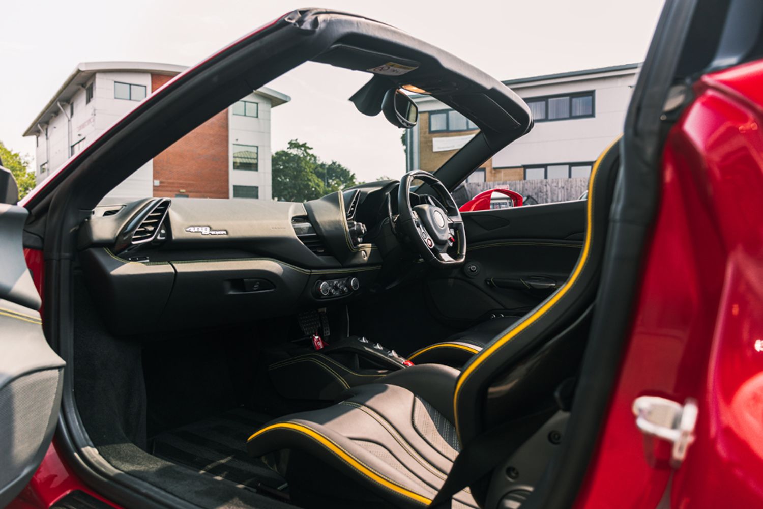 FERRARI 488 CONVERTIBLE 3.9 SPIDER 2DR SEMI AUTOMATIC