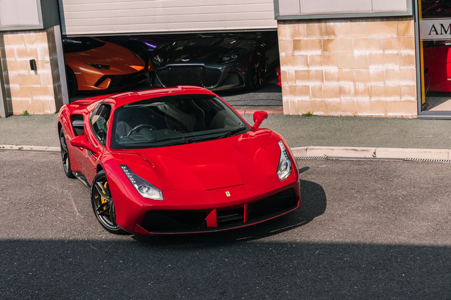 FERRARI 488 CONVERTIBLE 3.9 SPIDER 2DR SEMI AUTOMATIC