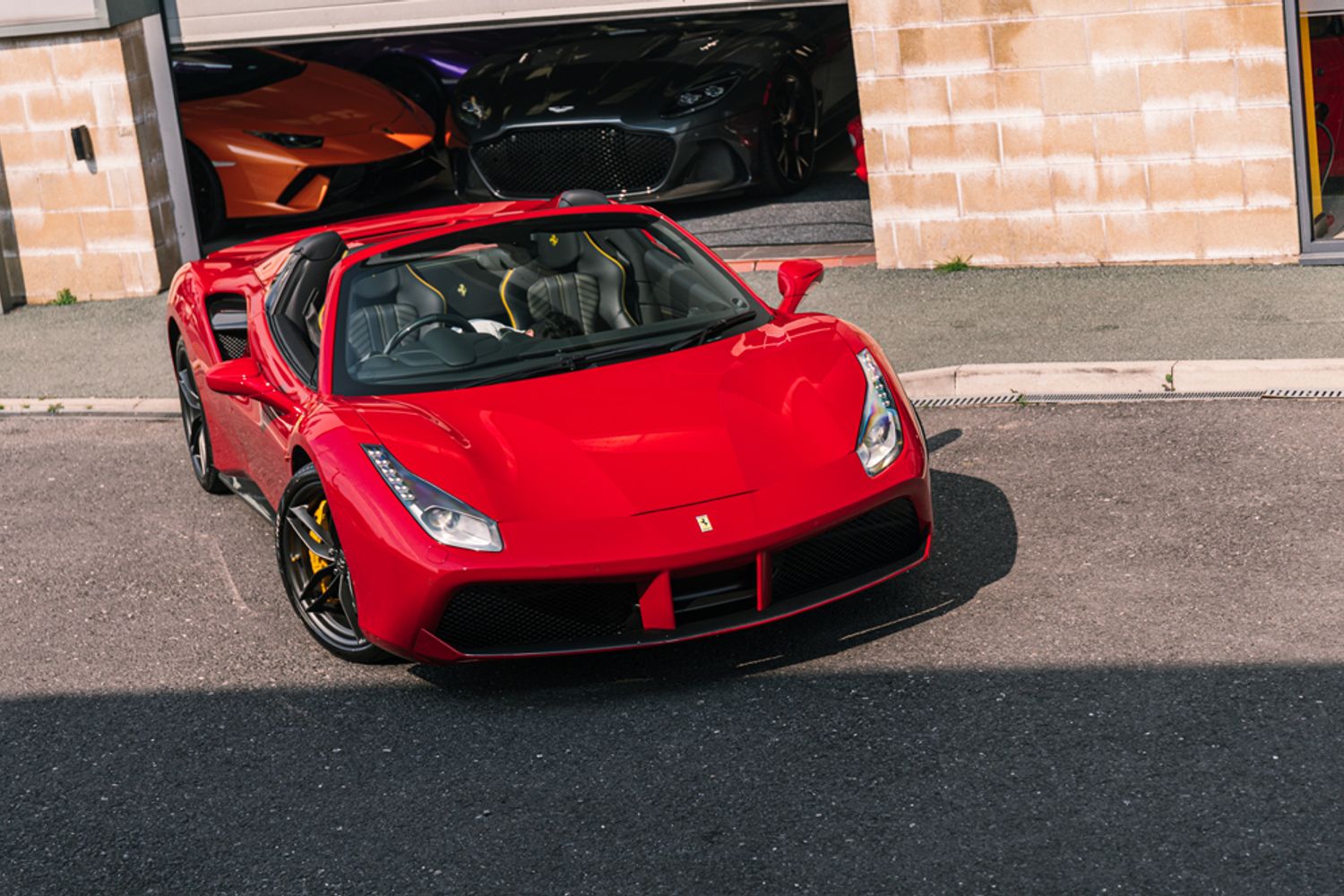 FERRARI 488 CONVERTIBLE 3.9 SPIDER 2DR SEMI AUTOMATIC