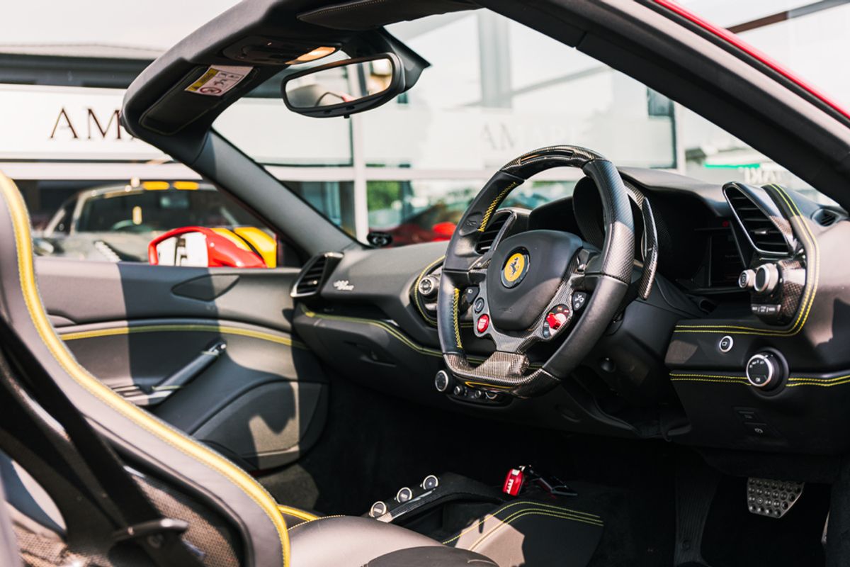 FERRARI 488 CONVERTIBLE 3.9 SPIDER 2DR SEMI AUTOMATIC