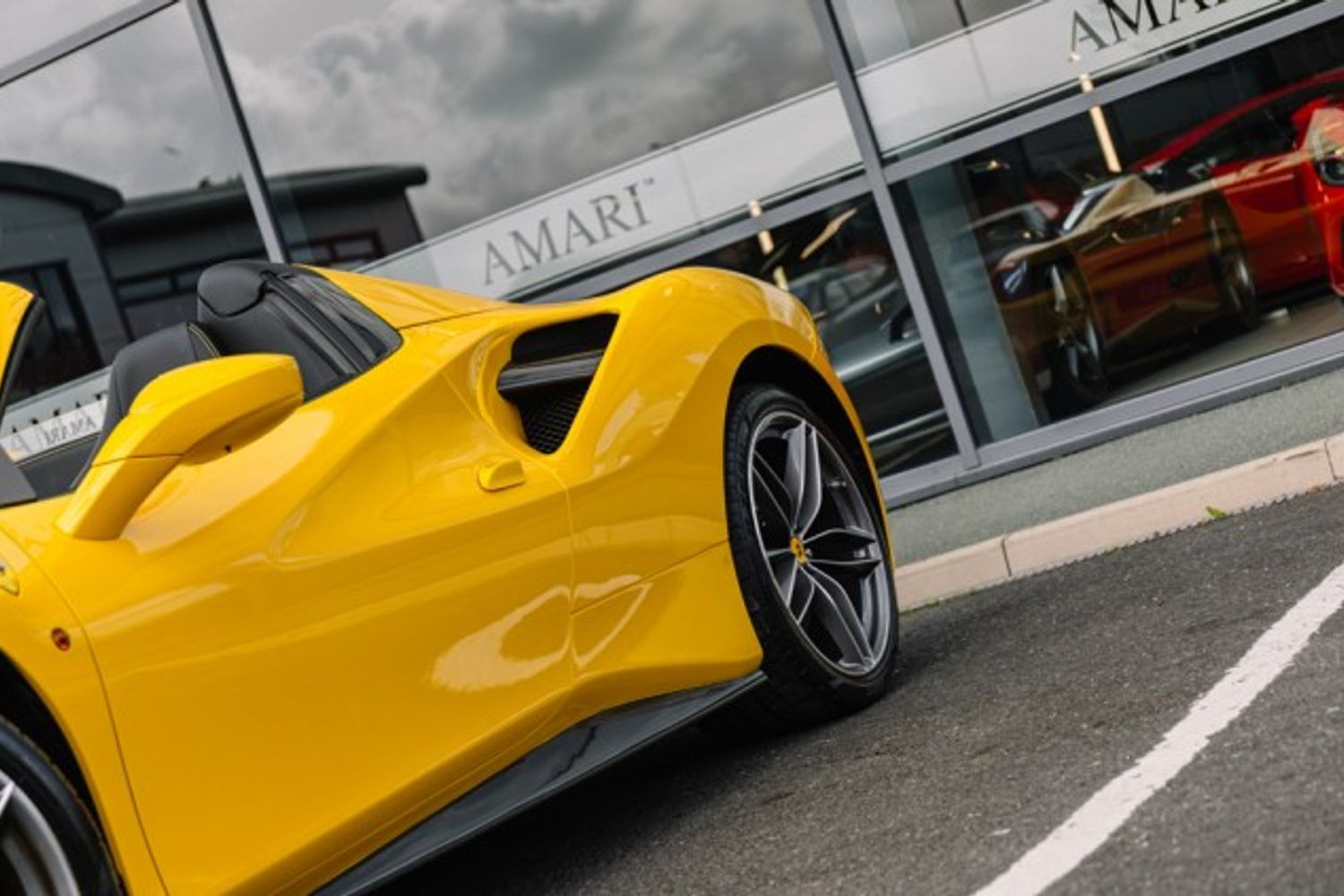 FERRARI 488 CONVERTIBLE 3.9 SPIDER 2DR SEMI AUTOMATIC