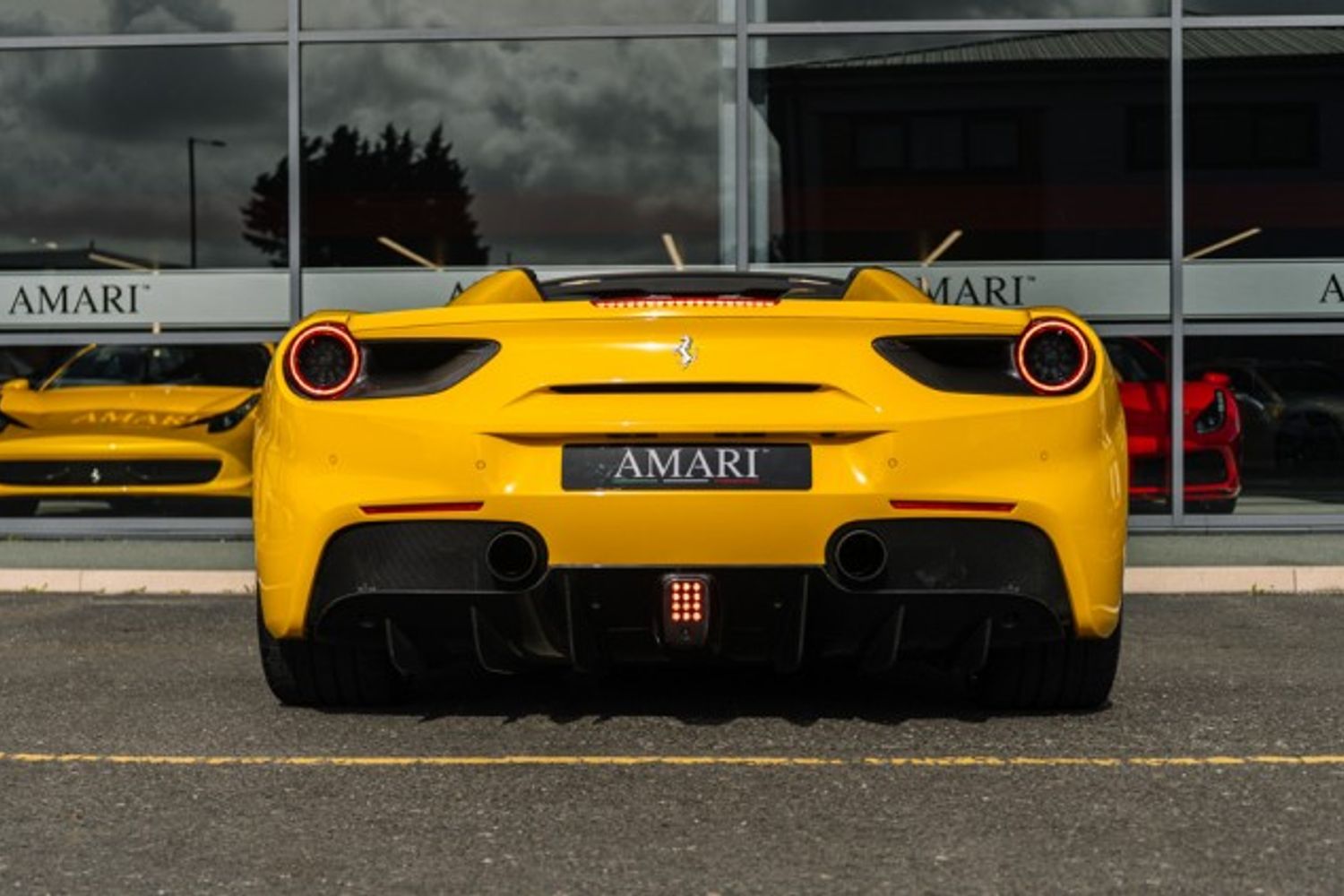 FERRARI 488 CONVERTIBLE 3.9 SPIDER 2DR SEMI AUTOMATIC