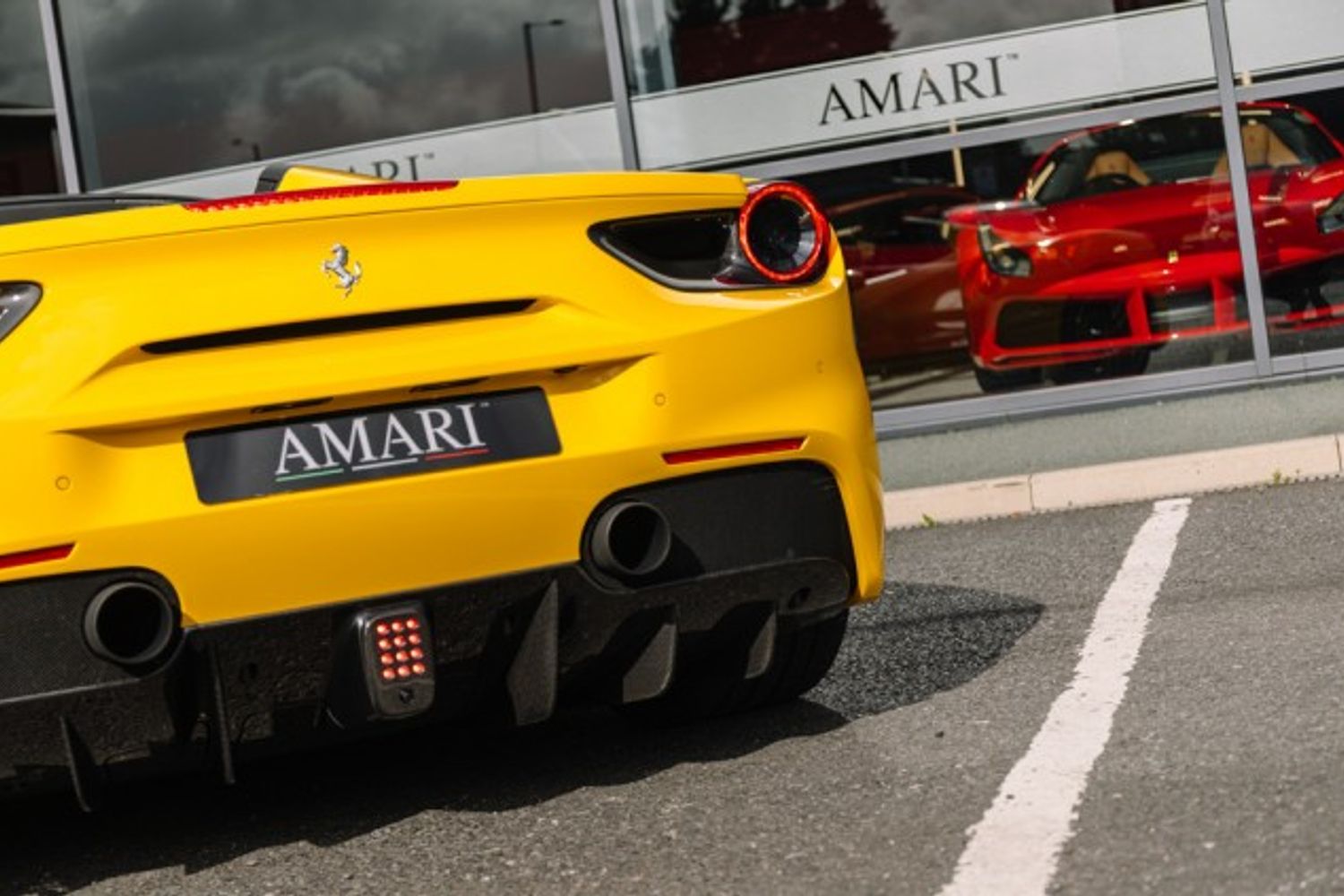 FERRARI 488 CONVERTIBLE 3.9 SPIDER 2DR SEMI AUTOMATIC