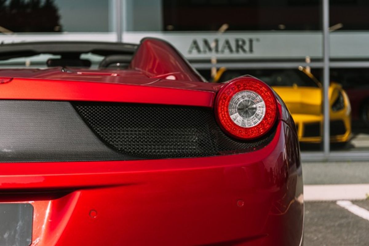 FERRARI 458 CONVERTIBLE 4.5 SPIDER DCT 2DR SEMI AUTOMATIC