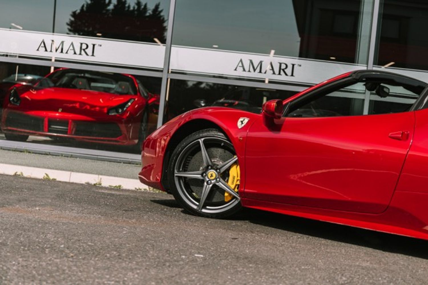 FERRARI 458 CONVERTIBLE 4.5 SPIDER DCT 2DR SEMI AUTOMATIC