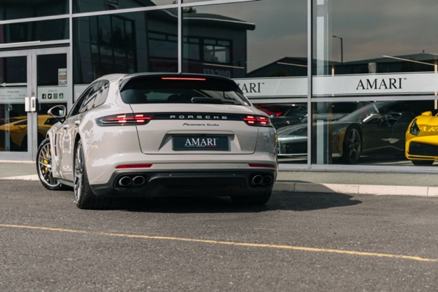 PORSCHE PANAMERA ESTATE 4.0 TURBO SPORT TURISMO PDK 5DR SEMI AUTOMATIC