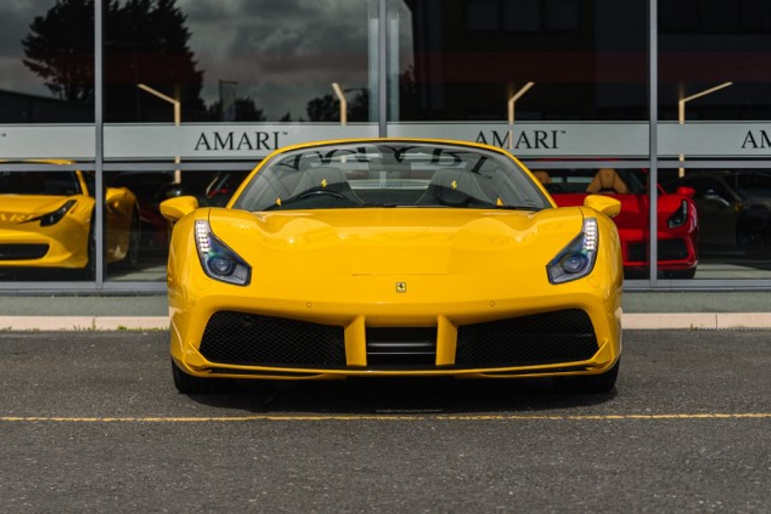 FERRARI 488 CONVERTIBLE 3.9 SPIDER 2DR SEMI AUTOMATIC