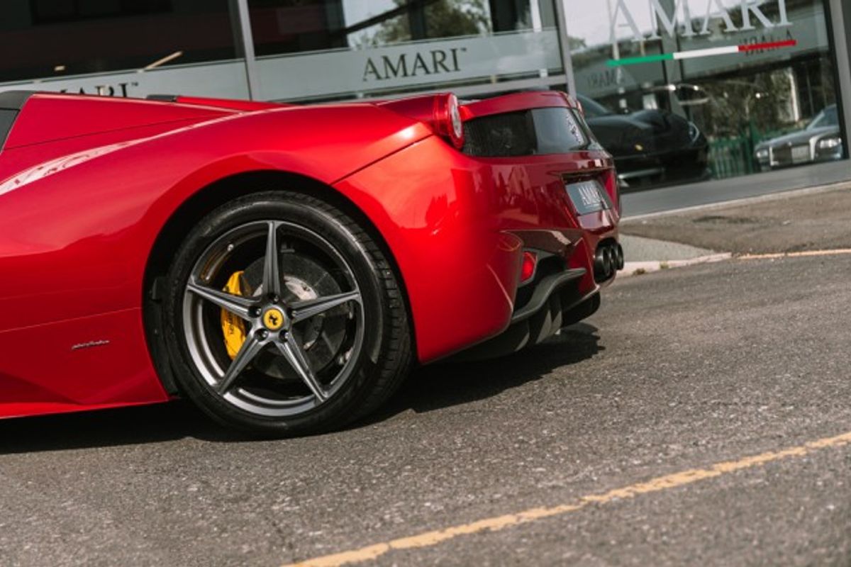 FERRARI 458 CONVERTIBLE 4.5 SPIDER DCT 2DR SEMI AUTOMATIC