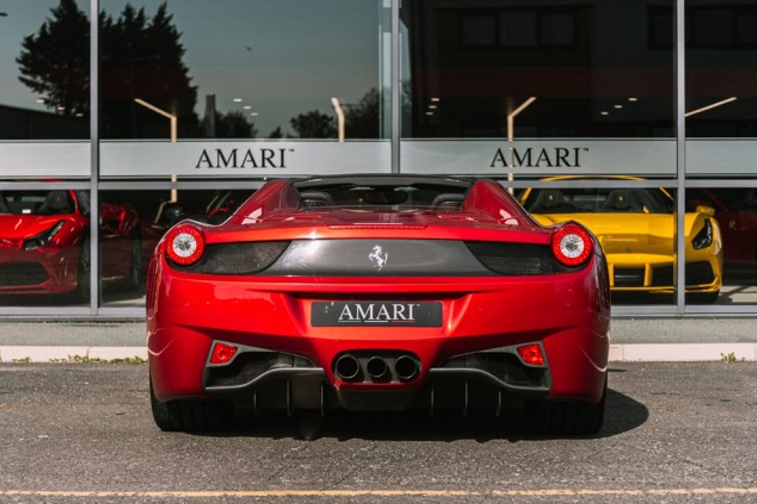 FERRARI 458 CONVERTIBLE 4.5 SPIDER DCT 2DR SEMI AUTOMATIC