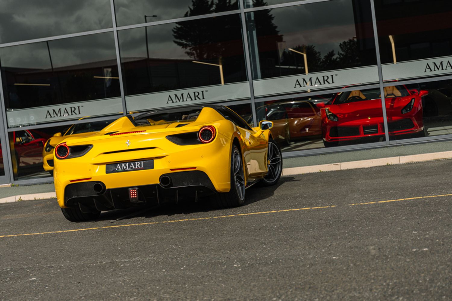 FERRARI 488 CONVERTIBLE 3.9 SPIDER 2DR SEMI AUTOMATIC