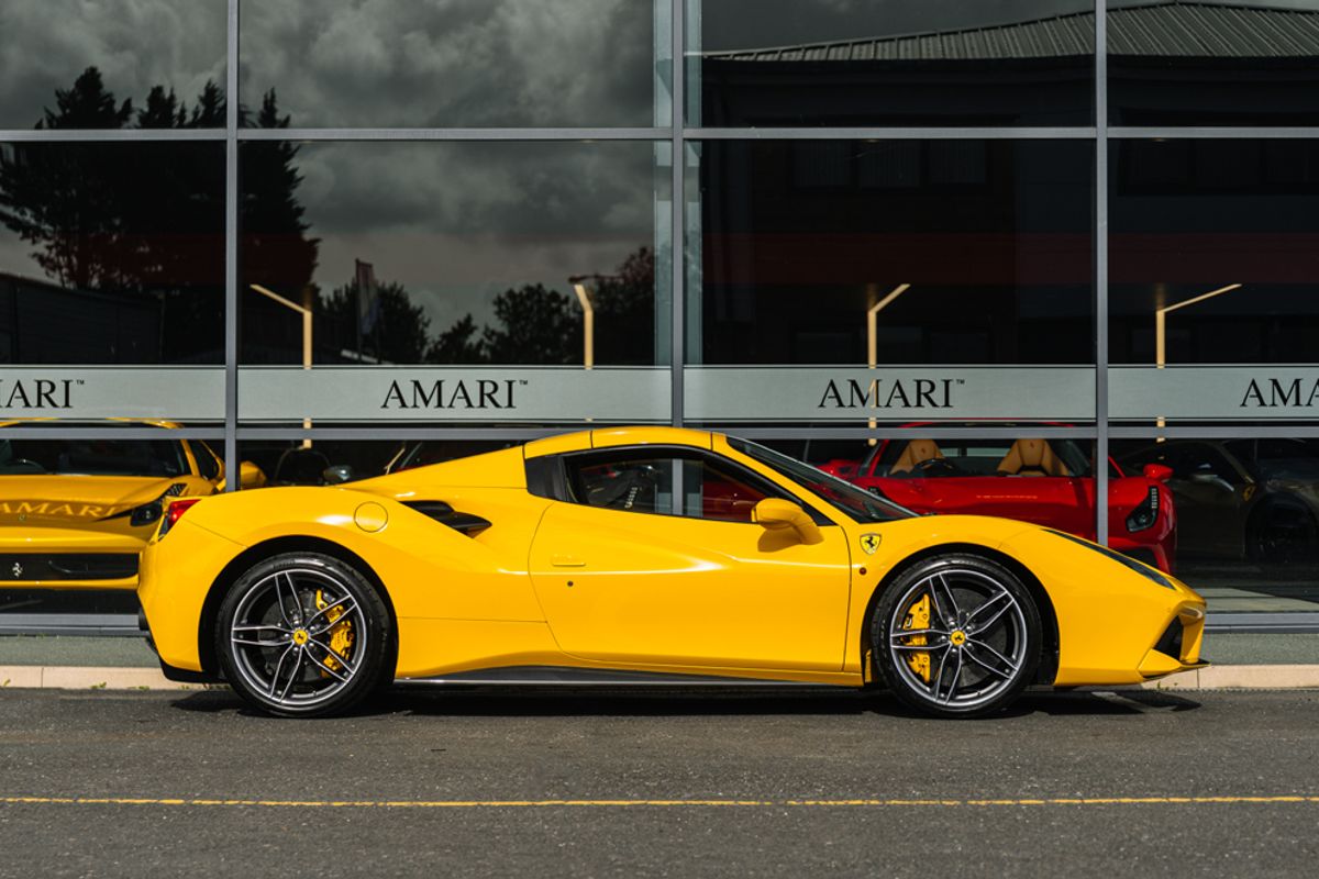 FERRARI 488 CONVERTIBLE 3.9 SPIDER 2DR SEMI AUTOMATIC
