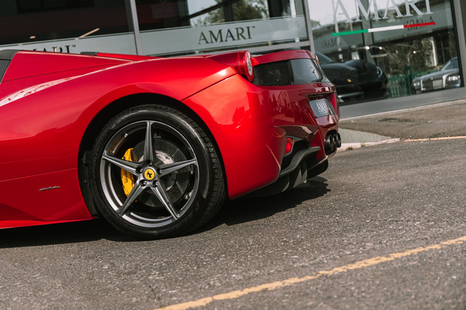 FERRARI 458 CONVERTIBLE 4.5 SPIDER DCT 2DR SEMI AUTOMATIC