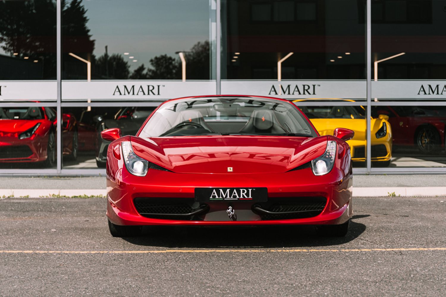 FERRARI 458 CONVERTIBLE 4.5 SPIDER DCT 2DR SEMI AUTOMATIC