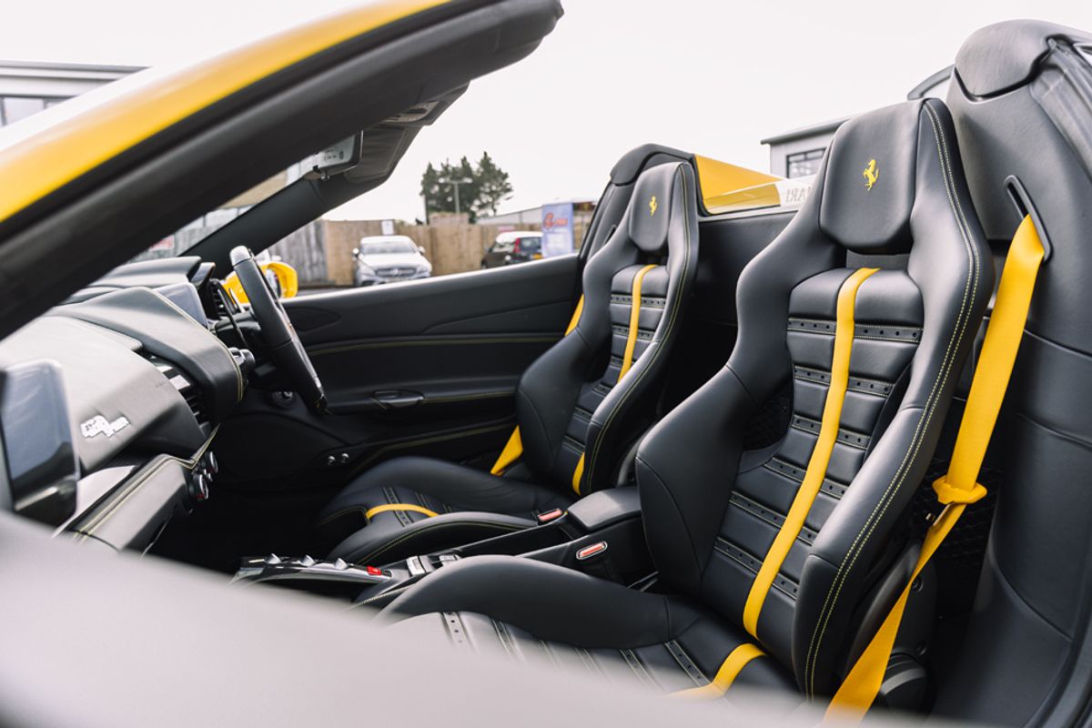 FERRARI 488 CONVERTIBLE 3.9 SPIDER 2DR SEMI AUTOMATIC