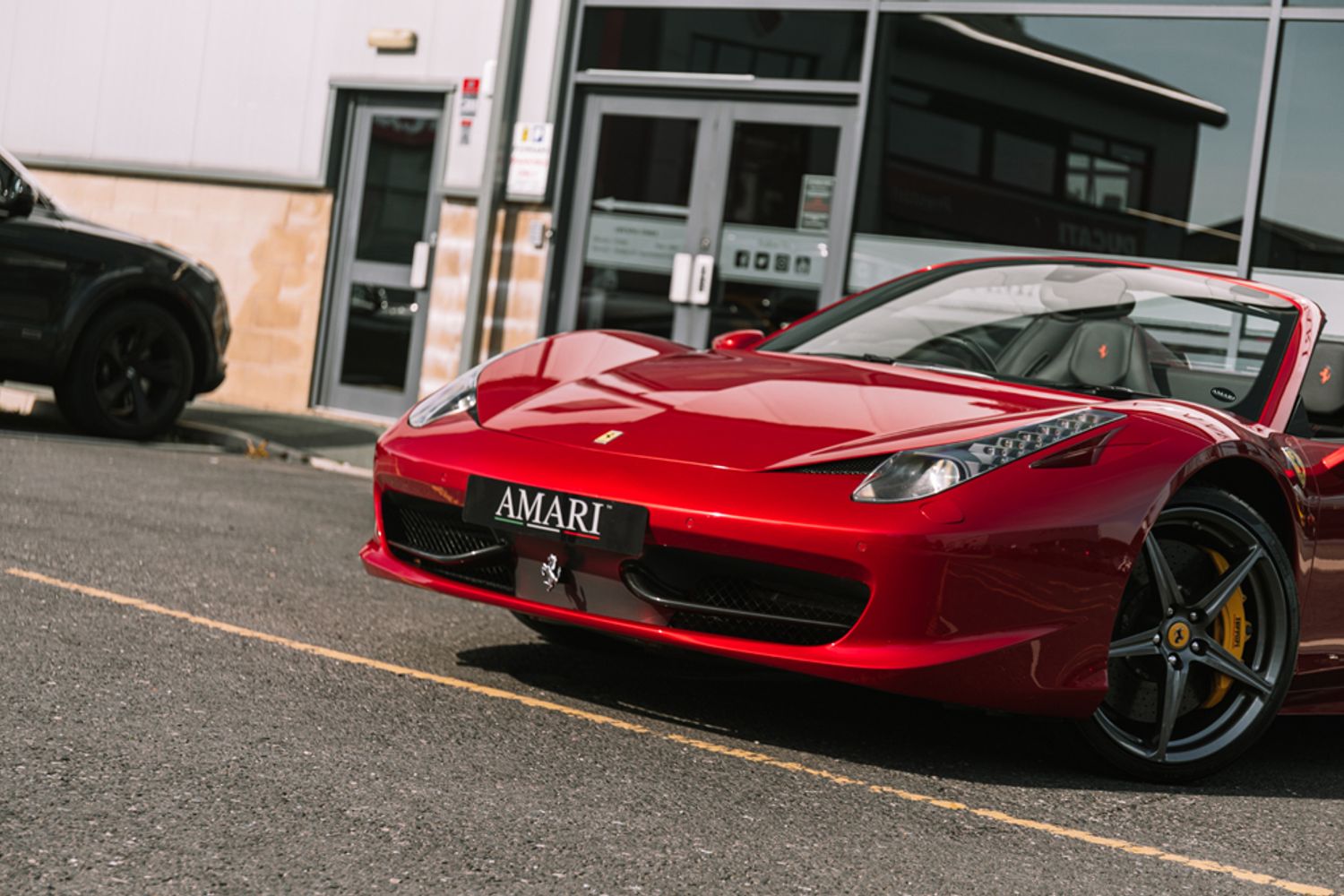 FERRARI 458 CONVERTIBLE 4.5 SPIDER DCT 2DR SEMI AUTOMATIC
