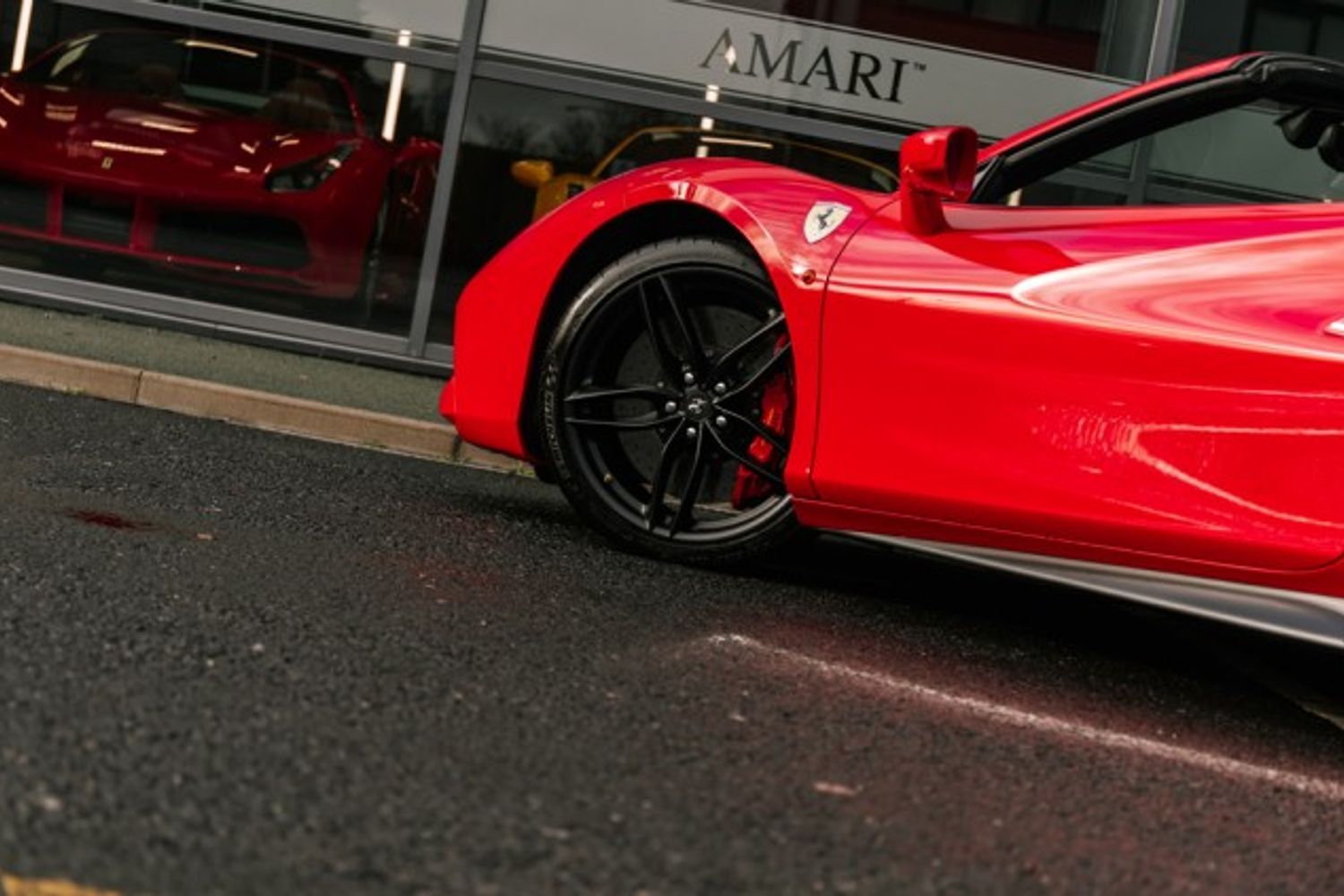FERRARI 488 CONVERTIBLE 3.9 SPIDER 2DR SEMI AUTOMATIC