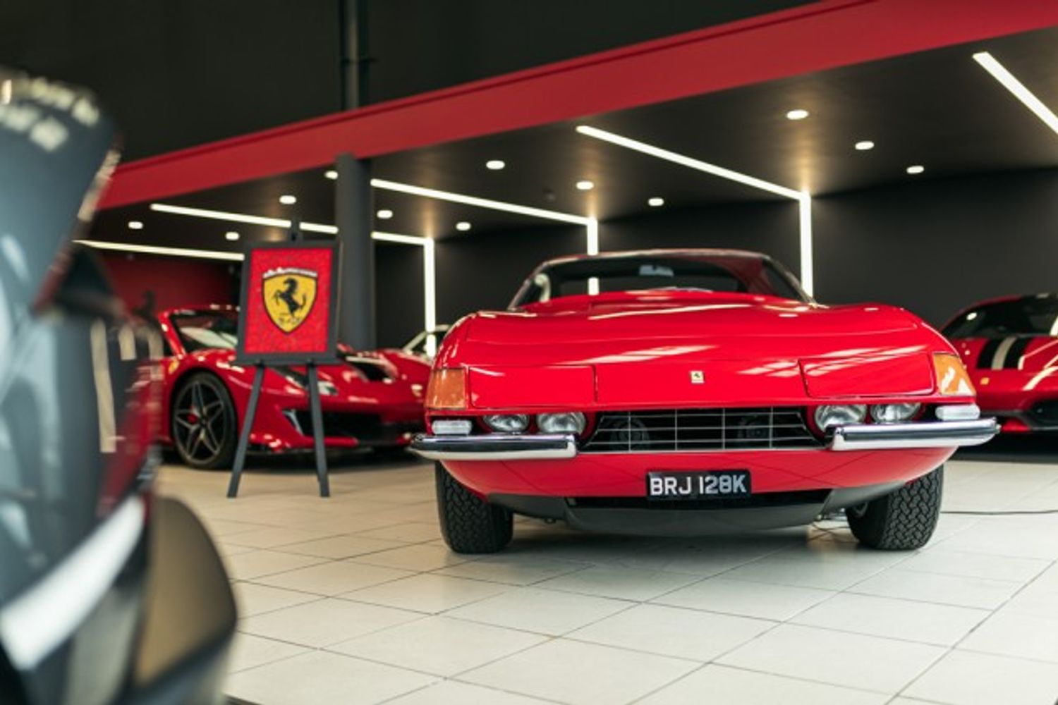 FERRARI Prancing Horse Mosaic Original Art