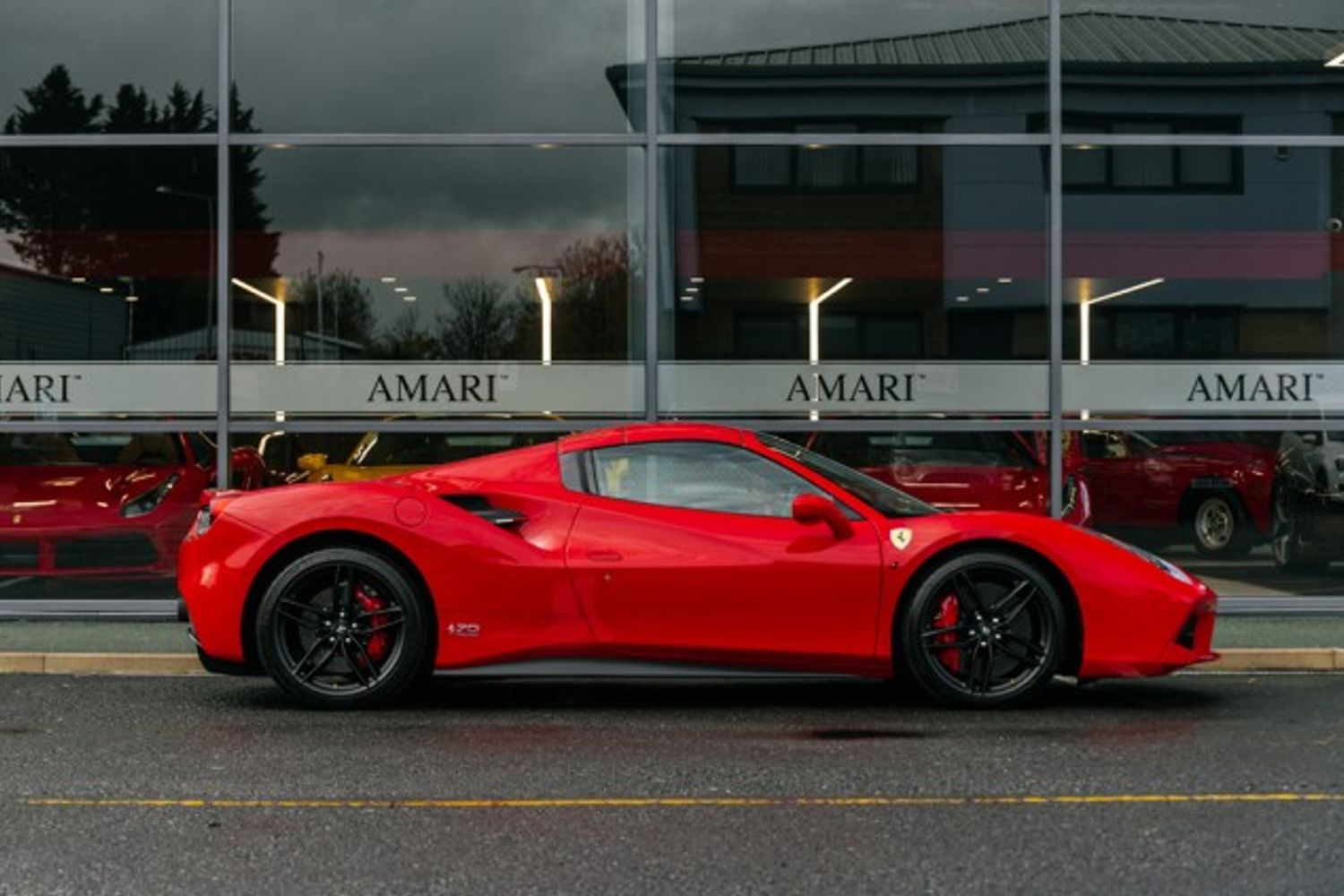 FERRARI 488 CONVERTIBLE 3.9 SPIDER 2DR SEMI AUTOMATIC