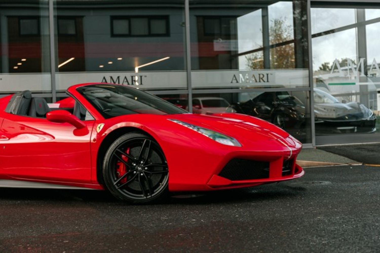 FERRARI 488 CONVERTIBLE 3.9 SPIDER 2DR SEMI AUTOMATIC