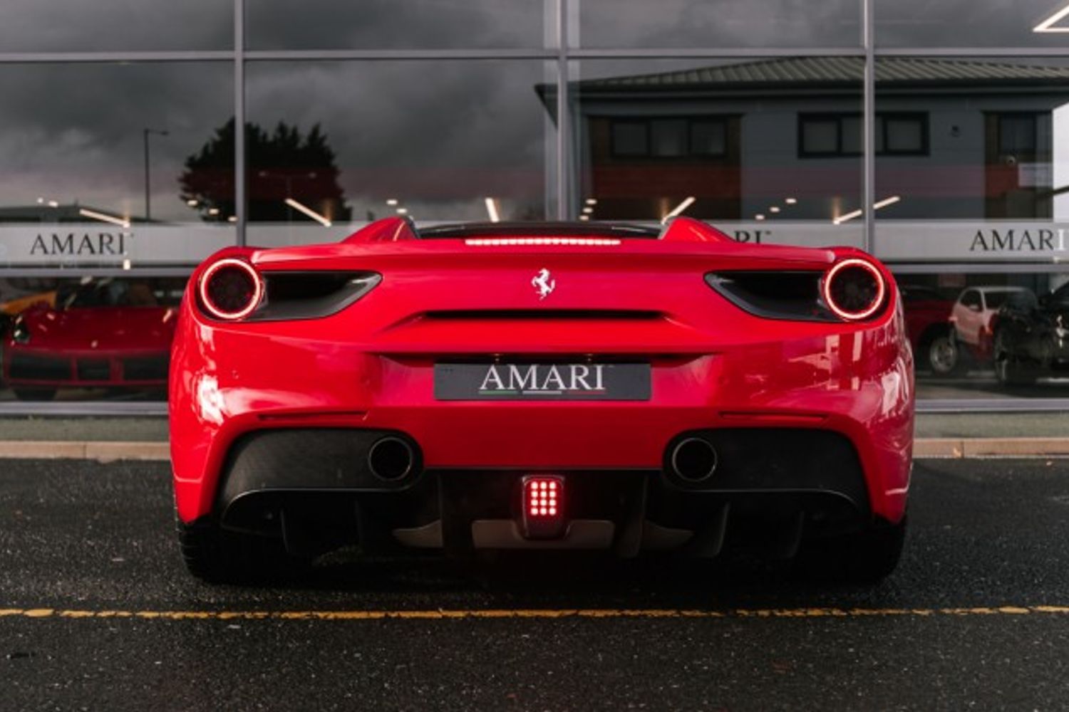 FERRARI 488 CONVERTIBLE 3.9 SPIDER 2DR SEMI AUTOMATIC