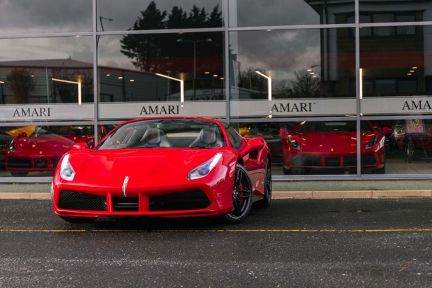 FERRARI 488 CONVERTIBLE 3.9 SPIDER 2DR SEMI AUTOMATIC