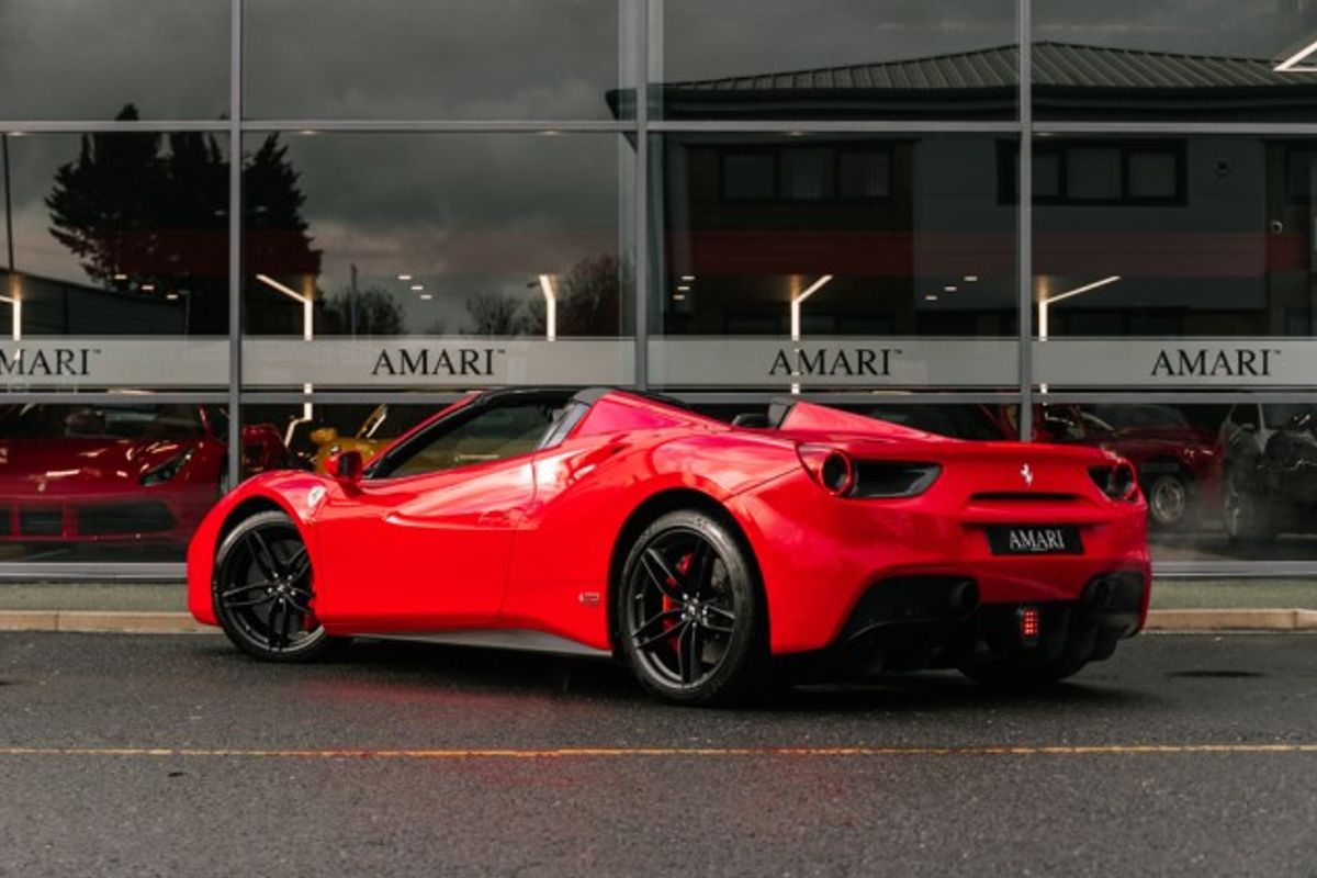 FERRARI 488 CONVERTIBLE 3.9 SPIDER 2DR SEMI AUTOMATIC
