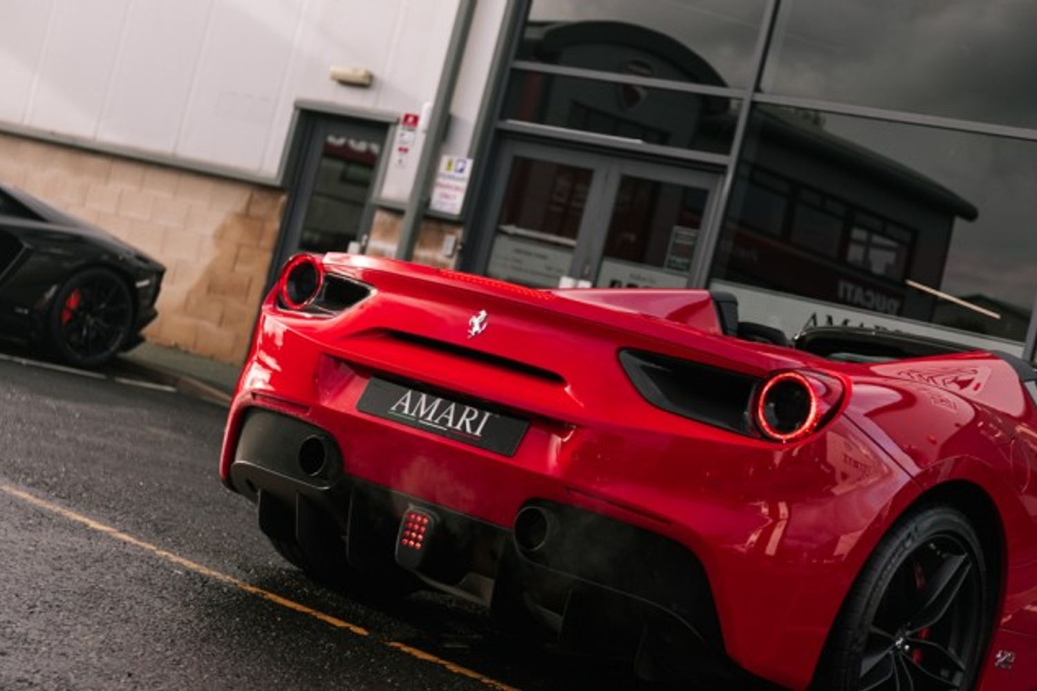 FERRARI 488 CONVERTIBLE 3.9 SPIDER 2DR SEMI AUTOMATIC